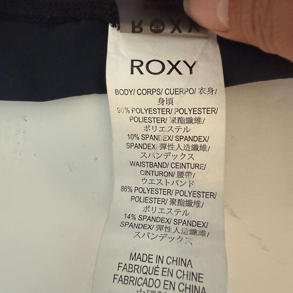 Roxy Endless Boardshorts Women’s Size Small – Midnight Black Swim Surf Shorts - Picture 7 of 7